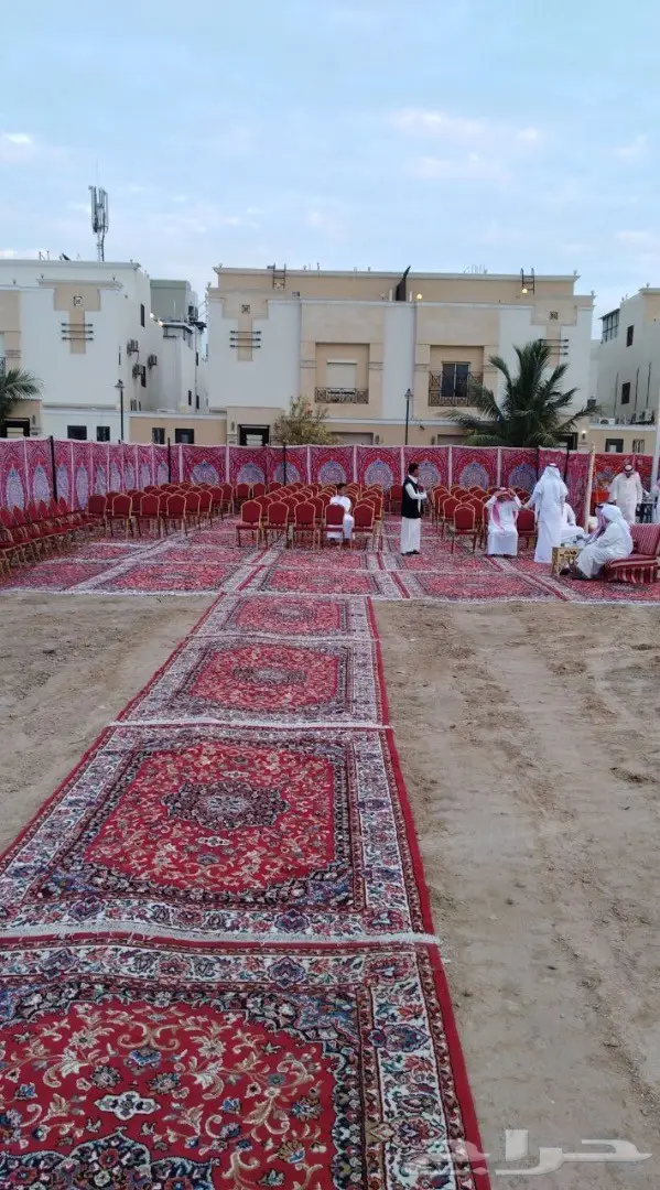 تجهيز مراسم العزاء 6