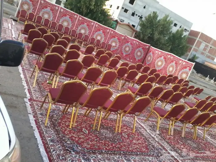 تجهيز مراسم العزاء 4