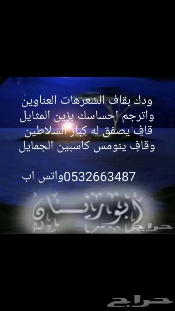 شاعر اكتب على الطلب 0