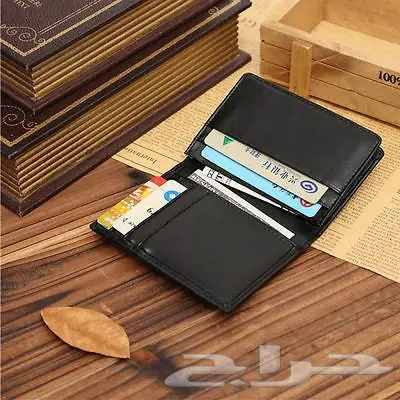 محفظة جلد للبطاقات والنقود شكلها انيق ومرتب 3