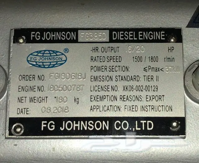 مولد كهربائي للكرفانات والاستراحات والفود ترك 11