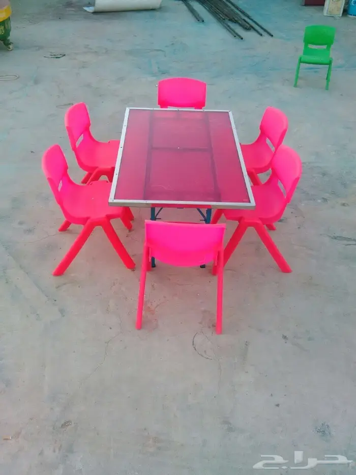 تاجير كراسي وطاولات اطفال 0