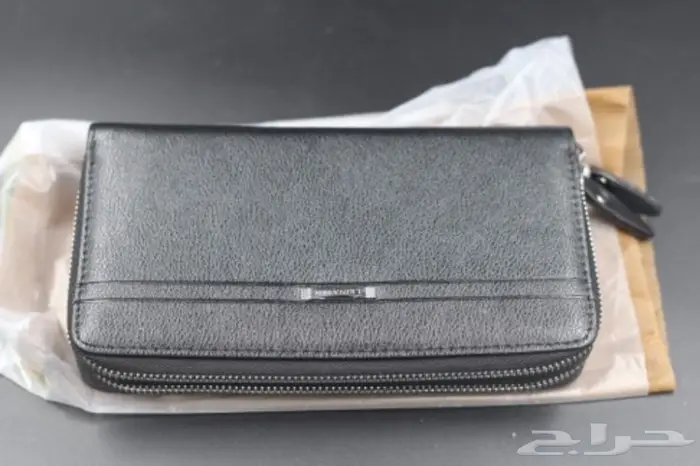 محفظة جلد فاخرة سحابين 3