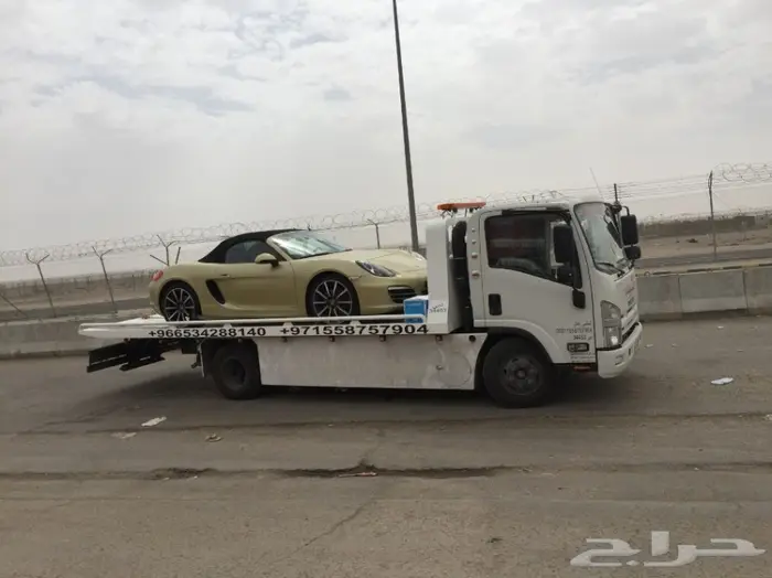سطحة لنقل السيارات من دبي للسعودية 0