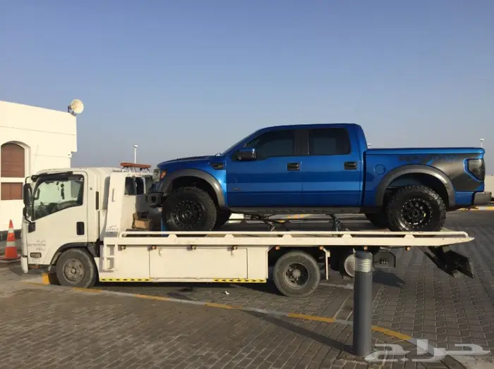 سطحة لنقل السيارات من دبي للسعودية 2