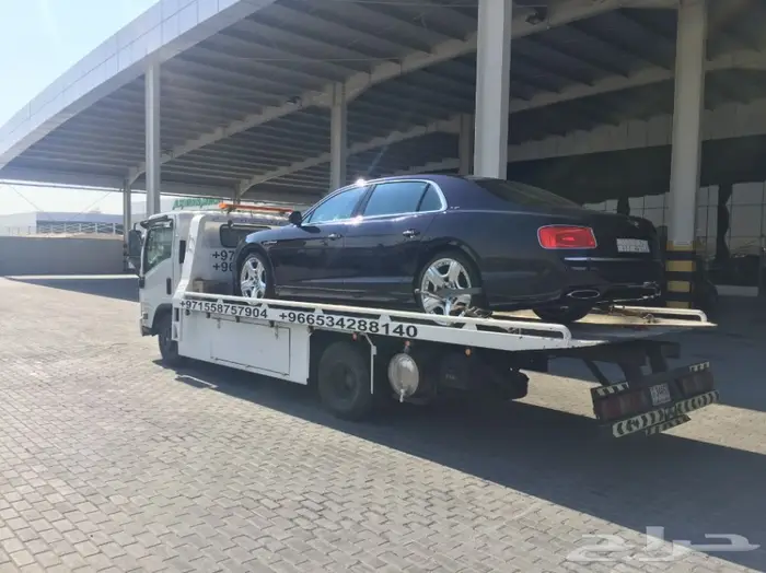 سطحة لنقل السيارات من دبي للسعودية 4