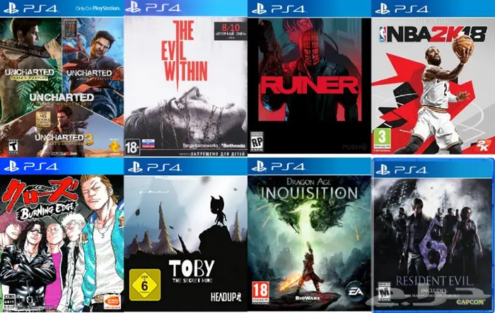 العاب سوني 4 مهكر (تعبئة هاردسك) تهكير PS4 88