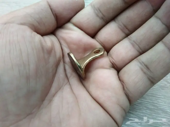 ختم نحاسي حفر يدوي خاص بالبنك 13