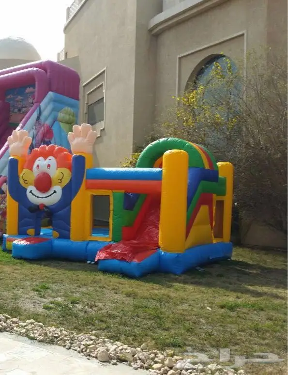 تاجير وبيع نطيطات زحاليق ملاعب صابون نطيطة 19