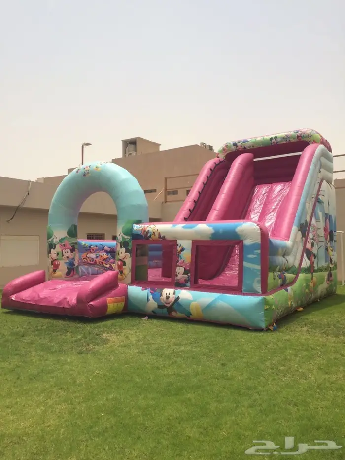 تاجير وبيع نطيطات زحاليق ملاعب صابون نطيطة 8