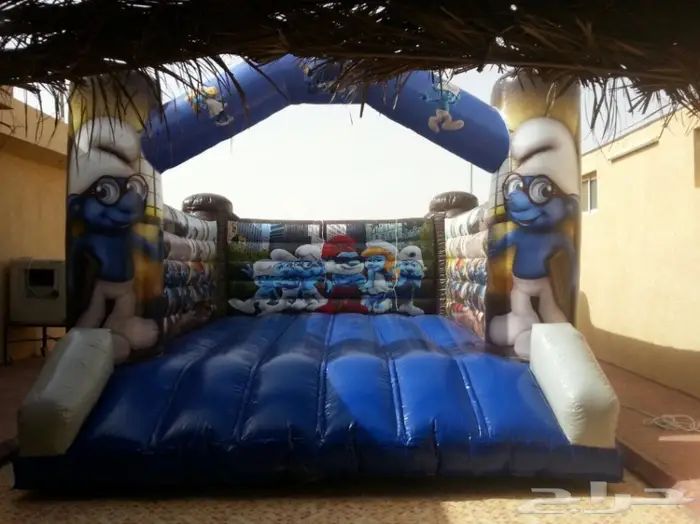 تاجير وبيع نطيطات زحاليق ملاعب صابون نطيطة 0