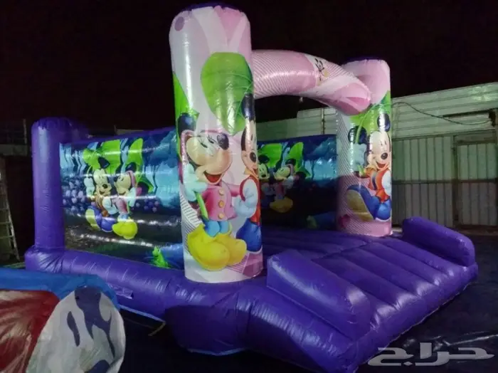 تاجير وبيع نطيطات زحاليق ملاعب صابون نطيطة 1