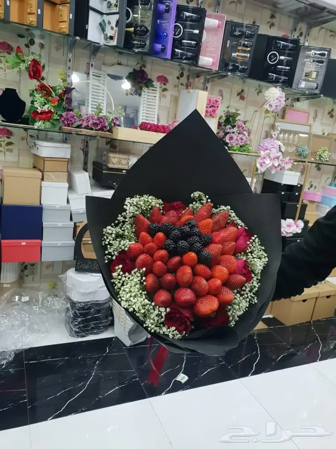 باقة فراوله وورود فروعنا باكثر من مدينه  0