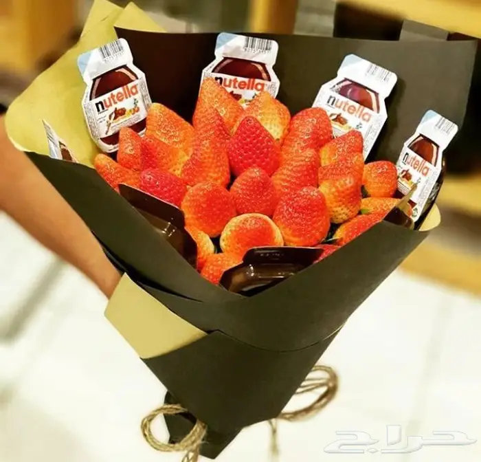 باقة فراوله وورود فروعنا باكثر من مدينه  5