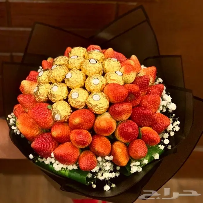 باقة فراوله وورود فروعنا باكثر من مدينه  3