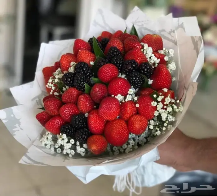 باقة فراوله وورود فروعنا باكثر من مدينه  14