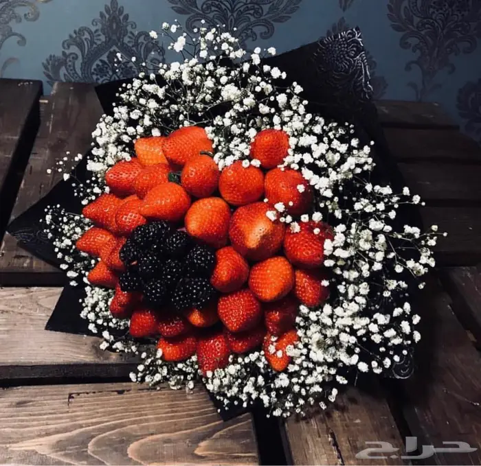 باقة فراوله وورود فروعنا باكثر من مدينه  16