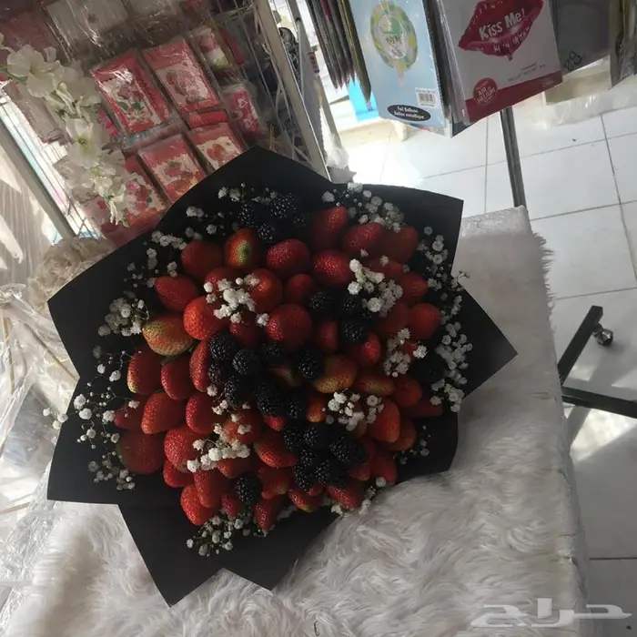 باقة فراوله وورود فروعنا باكثر من مدينه  7