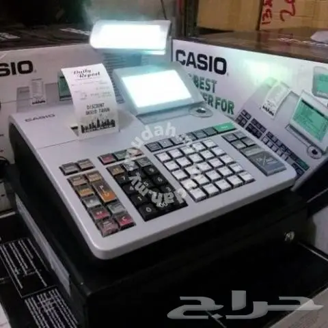 كاشير كاسيو بسعر ممتاز مع برمجة الضريية 4