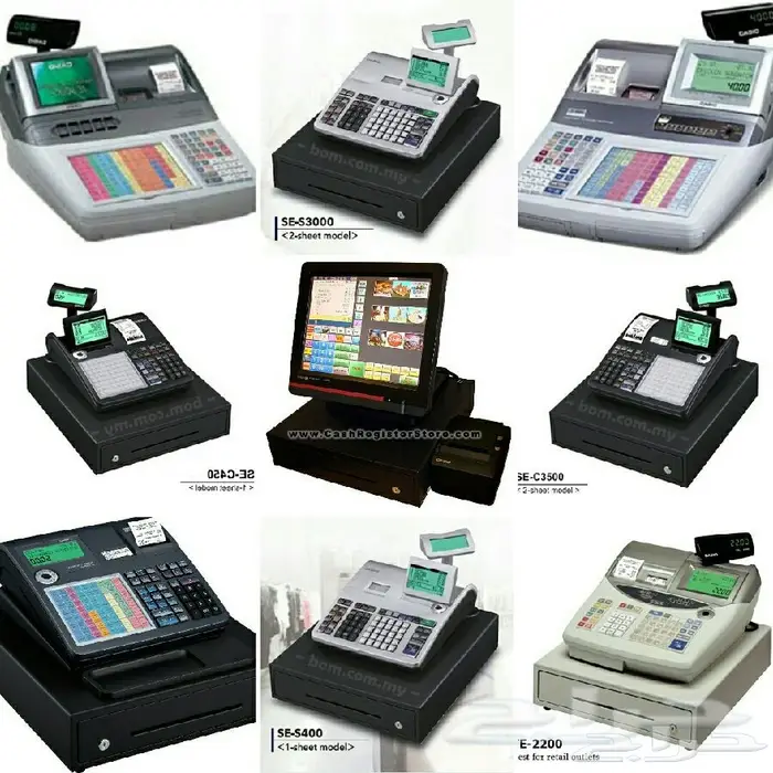 كاشير كاسيو بسعر ممتاز مع برمجة الضريية 0