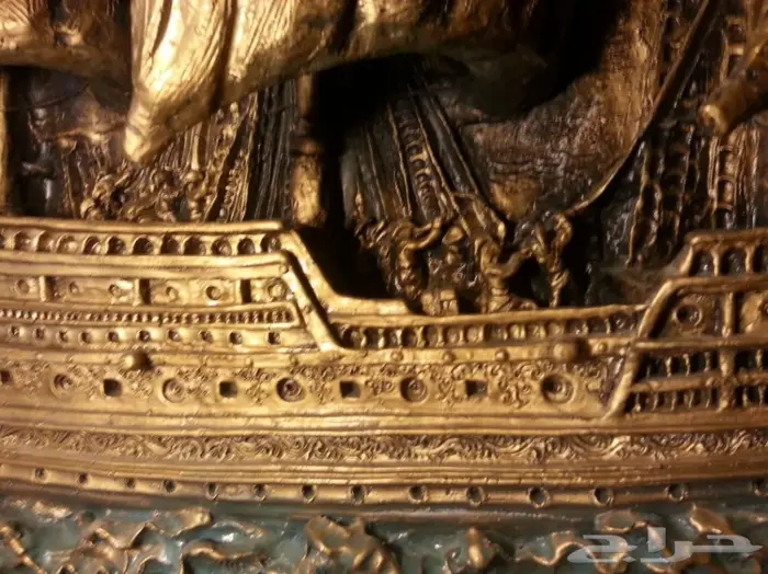 انتيك - لوحة السفن الثلاث بابعاد ثلاثية 10