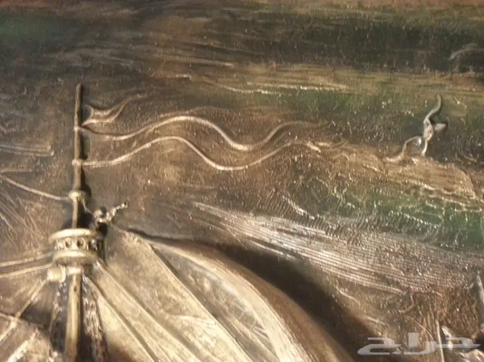 انتيك - لوحة السفن الثلاث بابعاد ثلاثية 11