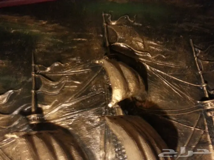 انتيك - لوحة السفن الثلاث بابعاد ثلاثية 16