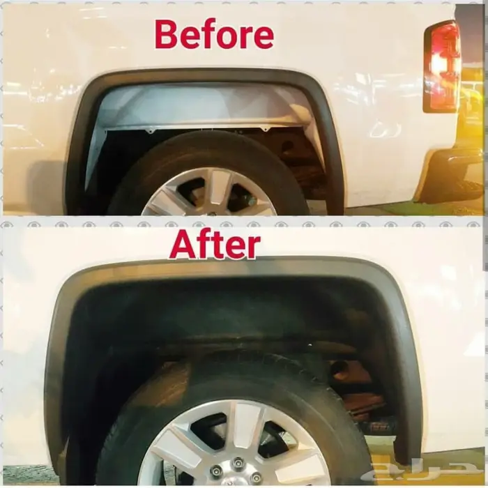 متوفرحاليا بطانات رفارف الخلفيه للحوض F150  8