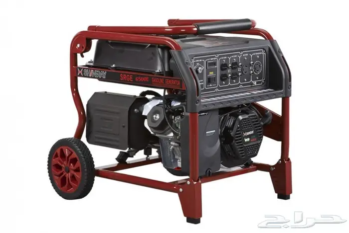 مولد كهرباء 6500 واط بالريموت ضمان سنة 2