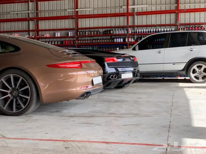 صيانة رنج روفر وجاكور بتبوك ورشة محترف الفحص 7