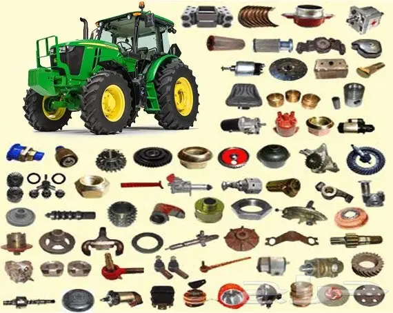 قطع غيار جميع أنواع الحراثات .  2