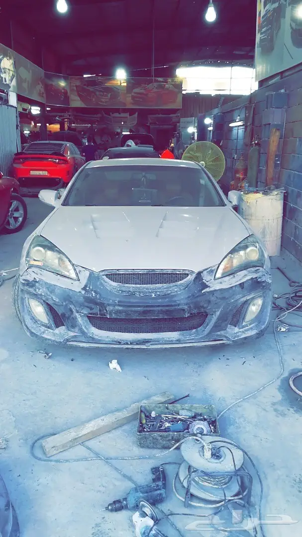 تعديل جنسس ديفيوزر دقن bodykit صدام جنسس 60