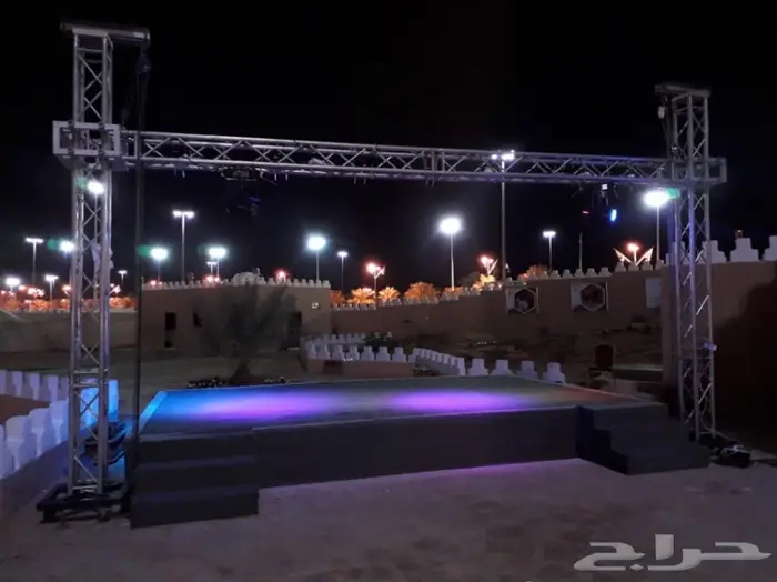 بيع وإيجار مسرح اضاءة خارجي واتس0543216549 1