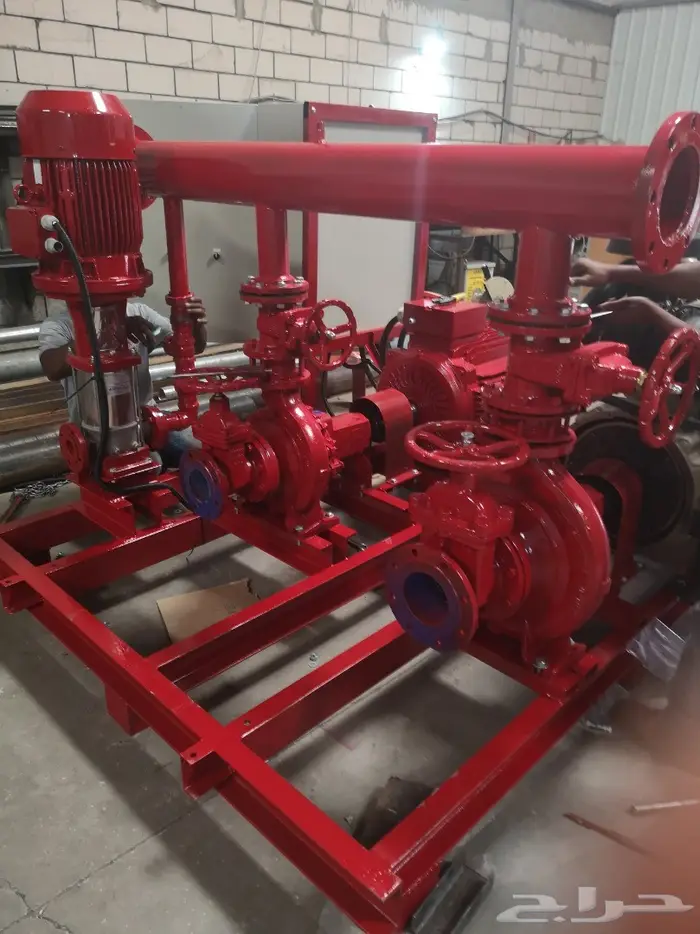 ومضخات تغذية المياه للمجمعات وشبكات الحريق GRUNDFOS-KSB 5