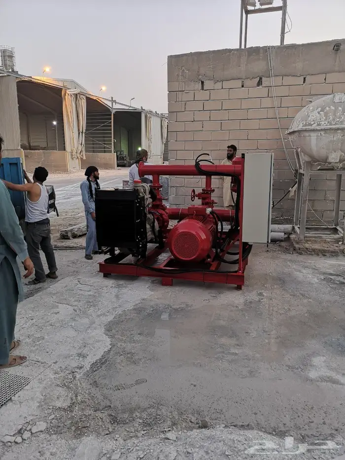 ومضخات تغذية المياه للمجمعات وشبكات الحريق GRUNDFOS-KSB 8