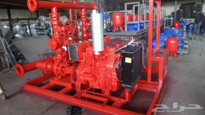 ومضخات تغذية المياه للمجمعات وشبكات الحريق GRUNDFOS-KSB 10