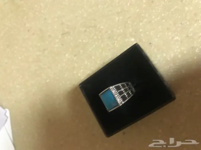 خاتم فضة فيروز  2