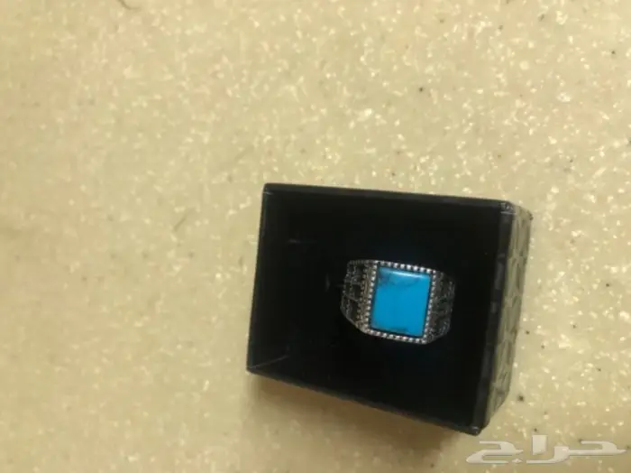 خاتم فضة فيروز  3