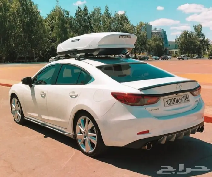 تعديل مازدا 6 bodykit فتحات كبوت زوايد 2