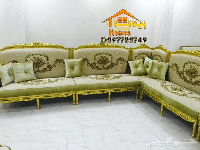 اثاث ملكي مجالس وقصور افراح باقل الاسعار 23