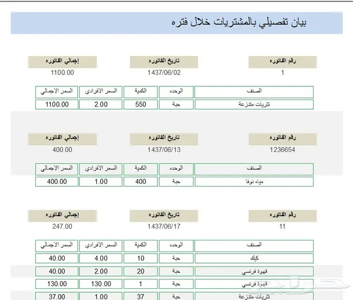 برنامج الحاتم للمطاعم والوجبات السريعه 9