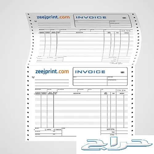 طباعة كروت - فواتير - استكر - اختام- بروشورات 19