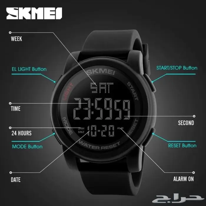 ساعة سكيمي الرياضية توفرت من جديد _سعر مخفض 4