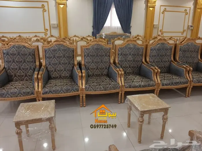 اثاث راقي ملكي مجالس وقصور افراح واستراحات باسعار زمان 6