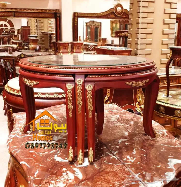 اثاث ملكي راقي-مجالس-طعام-قصور افراح-مداخل 28