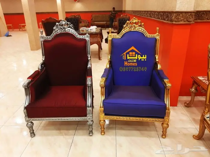 اثاث ملكي راقي-مجالس-طعام-قصور افراح-مداخل 3