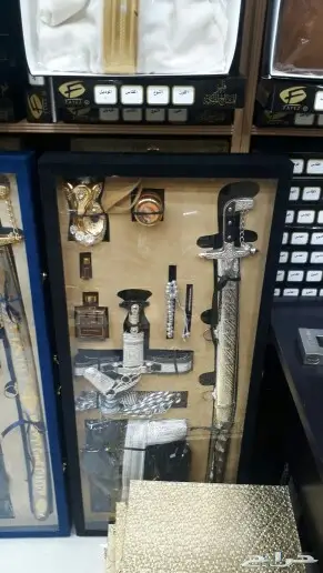 دروع مشالح ووبر وسيوف بيع وإيجار أطقم هدايا  13