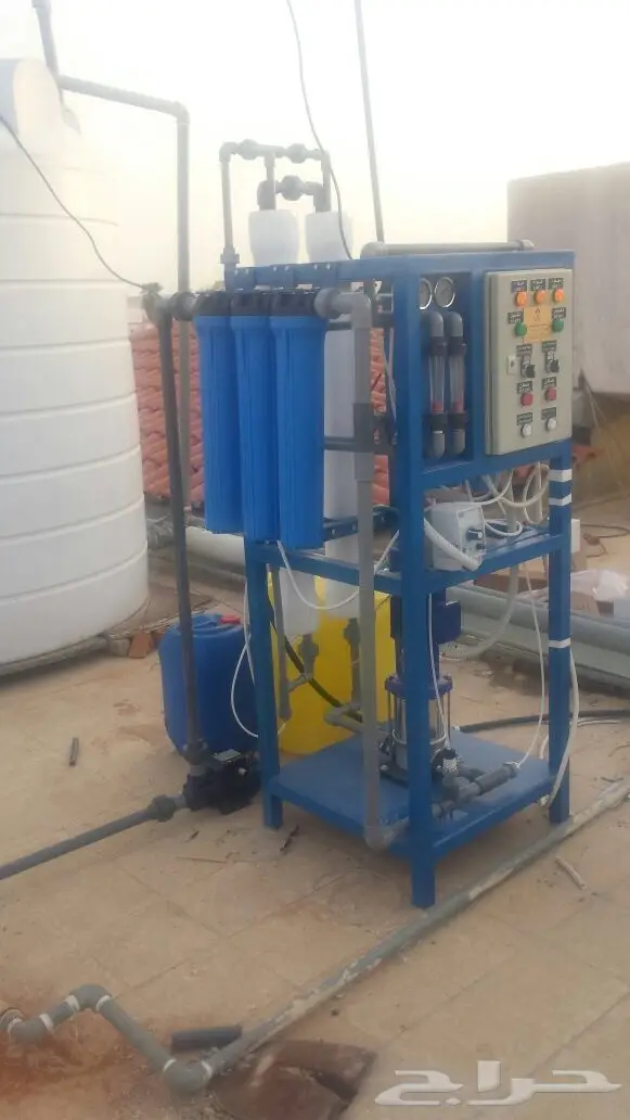 محطة تحليه مركزيه ابار او بحار او بلدية 3