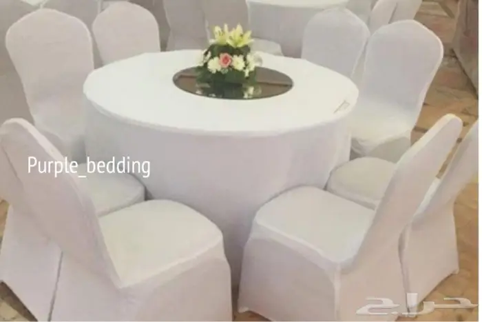 للبيع مستلزمات افراح تلبيسات و كراسي طاولات 0