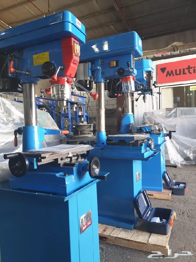 فريزا ومثقاب عامودية عدة مقاسات 0